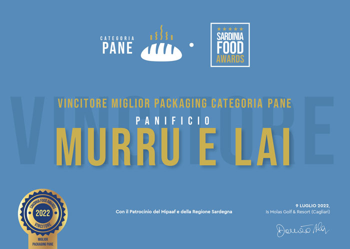Miglior Packaging ai Sardinia Food Awards